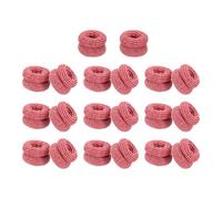 PATIKIL 20 PCS Cotton Finger Bandages Tip, 32 x 1.5 cm First Aid Finger Bandages Protectors for Cuts Sprains Swelling Garden Kitchen Sculpture, Red