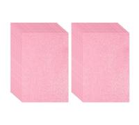 PATIKIL 20 Sheets 2mm Glitter Foam Sheet, 16" x 12" Pink Sparkle EVA Paper