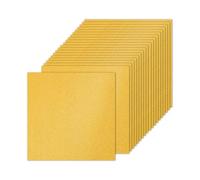 PATIKIL 20 Sheets Gold Glitter Cardstock 10 x 10 in, Glitter Card Stock Paper Square Premium Sparkly Paper Craft Cardstock Paper 250gsm for Scrapbook Card DIY Art Wedding Party