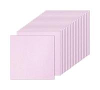 PATIKIL 20 Sheets Light Pink Glitter Cardstock 10 x 10 in, Glitter Card Stock Paper Square Premium Sparkly Paper Craft Cardstock Paper 250gsm for Scrapbook Card DIY Art Wedding Party