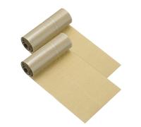 PATIKIL 20 x 3 Twill Fabric Patches, 2 Pcs Iron-on Patches Clothing Repair Patch Craft Embroidery Patches for Jacket Clothes Pants Bags Sewing Decor, Khaki