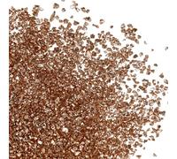 PATIKIL 200g Crushed Glass Glitters, 2-4 mm Colorful Irregular Glass Chips Chunky Glass Glitters Stones for Nail Art DIY Craft Jewelry, Orange