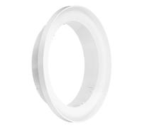 PATIKIL 200mm to 150mm Duct Reducer, 1Pcs ABS Air Duct Adapter HAVC Pipe Connector Dryer Vent Adapter Increaser Reducer for Inline Ventilation System, White