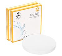 PATIKIL 200Pcs 18cm Qualitative Filter Paper Circles, Slow Speed Round Laboratory Filter Paper Chemical Industrial Oil Testing Funnel Filter Paper