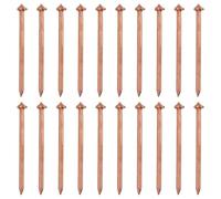 PATIKIL 200pcs CD Weld Pins, 50mm Insulation Weld Pins Stud Welder Pins Insulation Copper Nails Welding Nails for Repair Boat Self Locking Washer