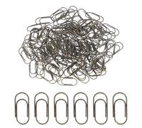 PATIKIL 200pcs Paper Clip, Mini Shape Paper Clip Small Cute Rust-Proof Metal Strong Durable Bulk for Office Home Rust-Proof Metal Strong Durable Bulk for Office Home, 15mm, Bronze