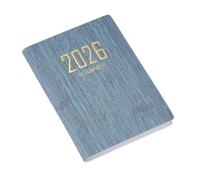 PATIKIL 2026 Daily Planner Notebook, 4.2 x 3.1" 64 Sheets Undated to Do List Daily Weekly Monthly Goals Pocket Notebook for Office Home Study Work Weeding Time Management, Denim Blue