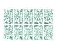 PATIKIL 2090 Pcs Acrylic Gem Sticker, 4 Size 3/4/5/6mm Self Adhesive Rhinestones Face Gem Stones Bling Jewelry for Nail Art Craft Clothes DIY Makeup Decoration Party, Dark Green