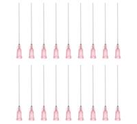 PATIKIL 20Ga Dispensing Needles, 18PCS 2 Inch Industrial Blunt Tip Dispensing Needle Syringes with Luer Lock Needle 2inch Long for Refilling Liquid Inks Adhesive Glue Oil, Pink