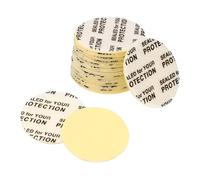 PATIKIL 20mm/0.8inch Pressure Sensitive Seal, 400 Pack Adhesive PS Foam Lid Cap Liners Resistant Tamper with Dustproof Paper Back for Plastic Glass Jar Bottle Cap Seals
