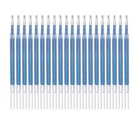 PATIKIL 20Pack 1mm Gel Pen Refills for Coloring, Broad Point Sparkle Metallic Gel Ink Pens Refills for Journaling Writing Adults Book Doodling Office, Blue