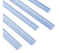 PATIKIL 20Pcs Binding Bars, 13x8mm Binding Bars Slide Grip 50 Sheets Capacity A4 Size Report Binder Presentation Binder for Study Office Report Cover Resume, Transparent Blue