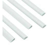 PATIKIL 20Pcs Binding Bars, 13x8mm Binding Bars Slide Grip 50 Sheets Capacity A4 Size Report Binder Presentation Binder for Study Office Report Cover Resume, White