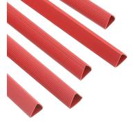 PATIKIL 20Pcs Binding Bars, 15mm Binding Bars Slide Grip 120 Sheets Capacity A4 Size Report Binder Presentation Binder for Report Cover Resume, Red