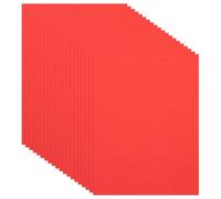 PATIKIL 20Pcs Bright Red EVA Foam Sheets, 15.7 x 11.8 Inches 1mm Thick Foam Sheets for Crafts Flexible DIY Handcraft Scrapbooking Art Supplies