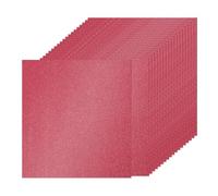 PATIKIL 20Sheets Dark Red Glitter Cardstock Paper, 12 x 12 in 250gsm Square Premium Sparkly Paper Craft Cardstock Paper for Scrapbook Card Making DIY Art Projects Wedding Party