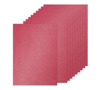 PATIKIL 20Sheets Dark Red Glitter Cardstock Paper, A4(8.3x11.7 Inch) 250gsm Premium Sparkly Paper Craft Cardstock Paper for Scrapbook Card Making DIY Art Projects Wedding Party