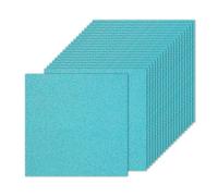 PATIKIL 20Sheets Sky Blue Glitter Cardstock Paper, 12 x 12 in 250gsm Square Premium Sparkly Paper Craft Cardstock Paper for Scrapbook Card Making DIY Art Projects Wedding Party