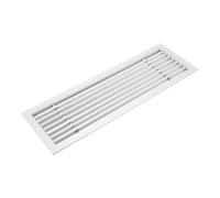 PATIKIL 20x6 Inch Linear Bar Air Vent Grille, 1 PCS Removable Aluminum Register Vent Cover Grille Air Diffuser for Ceiling, Sidewall HVAC Air Supply and Return, White