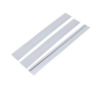 PATIKIL 21 Inch Silicone Stove Gap Covers, 3 Pcs Heat Resistant Kitchen Stove Gap Fillers for Ovens Stovetop Counter Washer Dryer, Gray