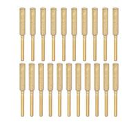 PATIKIL 21 Pcs Diamond Chainsaw Sharpening Kit 3/16 Inch High Hardness Sharpening Stone Polishing Gold (4.8mm)