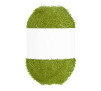 PATIKIL 218 Yard Scrubbie Yarn, Sparkle Yarn Polyester Scrubbie Sparkle Glass for Dishcloths Crocheting Knitting DIY Crafts Blanket Rug Sweater Scarf Hat, Matcha Green