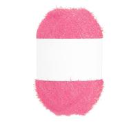 PATIKIL 218 Yard Scrubbie Yarn, Sparkle Yarn Polyester Scrubbie Sparkle Glass for Dishcloths Crocheting Knitting DIY Crafts Blanket Rug Sweater Scarf Hat, Dark Pink