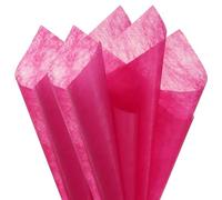 PATIKIL 22.8"x22.8" Flower Wrapping Paper, 20 Sheets Non-Woven Waterproof Florist Floral Bouquet Wrap Paper Korean Style for DIY Crafts Gift Packing, Hot Pink