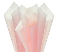 PATIKIL 22.8"x22.8" Flower Wrapping Paper, 20 Sheets Non-Woven Waterproof Florist Floral Bouquet Wrap Paper Korean Style for DIY Crafts Gift Packing, Pink