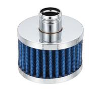PATIKIL 22 mm Air Filter, Motor Cone Cold Clean Air Intake Filter, Vent Breather Valve Cover Breather Filter for Motorcycle Car Blue