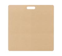 PATIKIL 22 x 22" Wedging Board for Pottery, 12mm Thickness, Built-in Handle, Portable Plaster Modeling Board for Clay, Ceramics