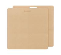 PATIKIL 22 x 22" Wedging Board for Pottery with Built-in Handle, 2 Pcs 12mm Thickness Clay Board Portable Plaster Modeling Board for Pottery Clay Ceramics