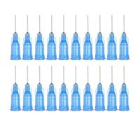 PATIKIL 22Ga Dispensing Needles, 52PCS 1/2 Inch Industrial Blunt Tip Dispensing Needle Tips with Luer Lock Needle for Refilling Liquid Inks Adhesive Glue Oil,Blue
