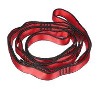 PATIKIL 22KN Adjustable Daisy Chain Yoga Extend Belt 1.1M, Nylon Sling Straps for Home Workout Exercise Pilates Gymnastics, Red