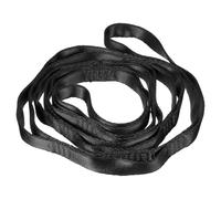 PATIKIL 22KN Adjustable Daisy Chain Yoga Extend Belt 1.5M, Nylon Climbing Sling Straps for Home Workout Exercise Pilates Gymnastics, Black