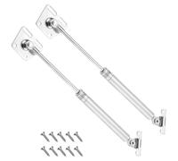 PATIKIL 22LB/100N Gas Struts, 11.4 Inch Spring Shocks Lift Support for RV Overhead Truck Rear Window Motorhome Door Cabinet Door Toolbox Lid, 2 Sets