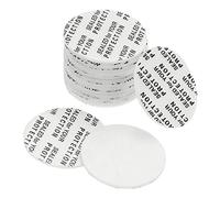 PATIKIL 22mm/0.87" Foam Lid Liner, 100 Pack PS Foam Resistant Tamper Pressure Sensitive Seal for Bottle Cap Liners Seals