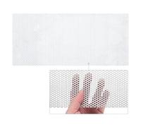 PATIKIL 23.6" x 11.8" 304 Stainless Steel Perforated Sheet, 0.12" Hole 19GA Expanded Metal Mesh Plate Screen Decorative Meshes for Ventilation Grill Smoking