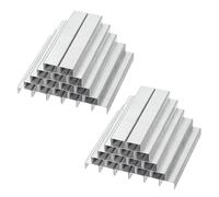 PATIKIL 23/8 Staples for Stapler, 10Box 10000pcs 5/16" Leg Length Standard Flat Clinch Chisel Point Staples Jam-Free for Office Desktop Home Supplies, Silver