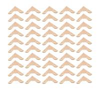 PATIKIL 23mm Metal Book Corners,50pcs Photo Corners Book Corners Protector Retro Metal Decorative for Crafting Scrapbook Photo Album Book Binding,Rose Gold