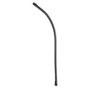 PATIKIL 24" Microphone Gooseneck, 1Pcs 5/8"-27 Thread Metal Universal Hose Flexible Arm Gooseneck Tube Extension for Multifunction DIY, Black