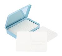 PATIKIL 24 Sheets Watercolour Postcards, A6 Blank Watercolour Paper Post Cards Water Colour Journal Cotton Paper Pack for Mailing Paint DIY Art Invitations Greeting, Blue - Smooth