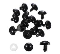 PATIKIL 24mm Safety Eyes, 40 Pcs Plastic Craft Eyes with Protective Film Safety Eyes with Washers for Stuffed Animals Crochet Toys Dolls DIY Craft Making, Black