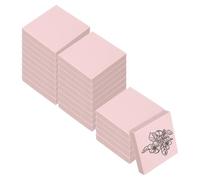 PATIKIL 24Pcs 2X2" Rubber Carving Blocks, Soft Linoleum Art Carving Block Square Crafts Stamp Making for Printmaking Stamps Carving Supplies, Pink