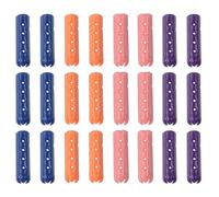 PATIKIL 24Pcs Shoelace Tips, Alloy 23mm Open Mouth Aglets Shoes Lace Cords End Tip Cap Replacement for DIY Clothes Strings, Bright Orange/Bright Pink/Blue/Purple