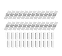 PATIKIL 24Pcs Wrap-Around Felt Furniture Pads, 5.7 x 2" Chair Leg Floor Protectors with Grey Hook and Loop Fastener Bar Stool Glides Chair Bottom Protector for Hardwood Floors, Grey
