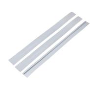 PATIKIL 25 Inch Silicone Stove Gap Covers, 3 Pcs Heat Resistant Kitchen Stove Gap Fillers for Ovens Stovetop Counter Washer Dryer, Gray