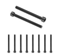 PATIKIL 25 Pcs M6 x 65 mm Hex Socket Head Cap Screws Bolts, 12.9 Grade Carbon Steel Socket Drive Screws, Black Oxide, Full Threads