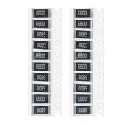 PATIKIL 2512 Surface Mount Device Chip Resistor Kit, 20Pcs 680 Ohm 1% Tolerance 1W DIY Resistor Ceramic Resistance Assortment Kits for Electronic Products