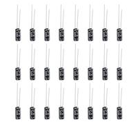 PATIKIL 25V 100uF Electrolytic Capacitors, 100Pcs 5x11mm Aluminum High Frequency Electrolytic Capacitors for TV, LCD Monitor, Refrigerator, Circuit Boards, Black